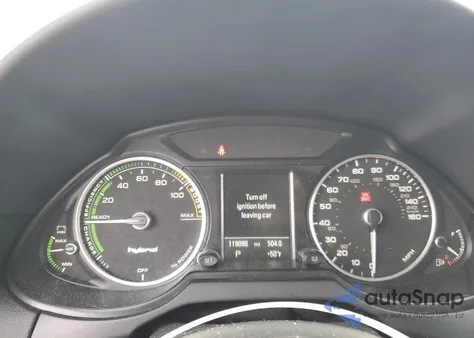 2013 Audi Q5 Premium Hybrid из США, поврежденный, VIN WA1C8AFP8DA025268